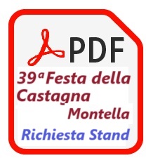 Feata Castagna 2023 Richiesta Stand