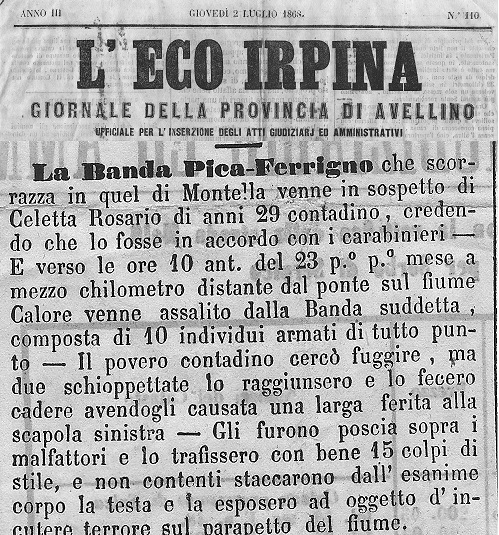 Eco Irpinia 1868 Montella
