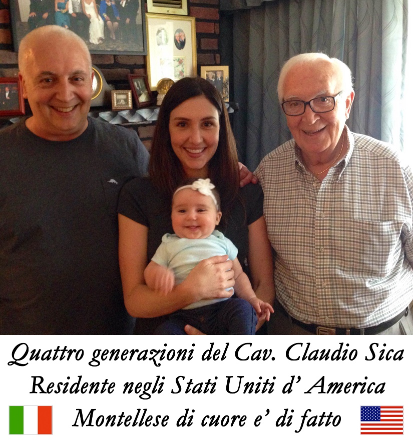 10 07 2016 Sica Claudio Quattro Generazioni