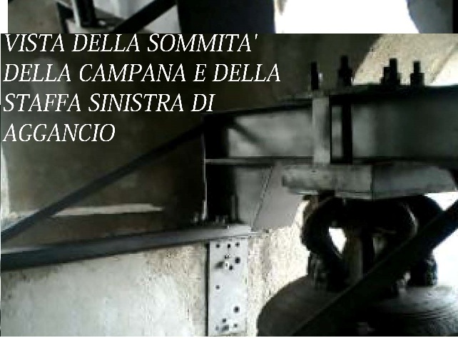 Vista staffa sinistra