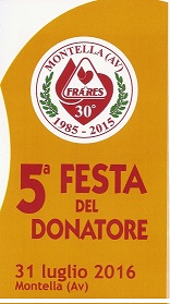 31 07 2016 Festa donatore logo SCORR