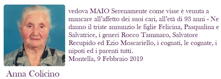 2019 02 09 Anna Colicino