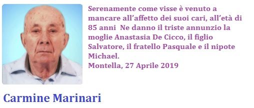 2019 04 27 Carmine Marinari