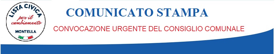 Lista Civica Comunicato stampa