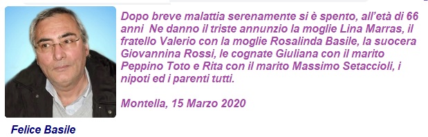 2020 03 15 Felice Basile