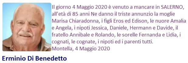 2020 05 04 Erminio Di Benedetto