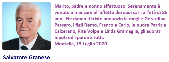 2020 07 13 Salvatore Granese