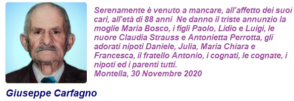 2020 11 30 Giuseppe Carfagno