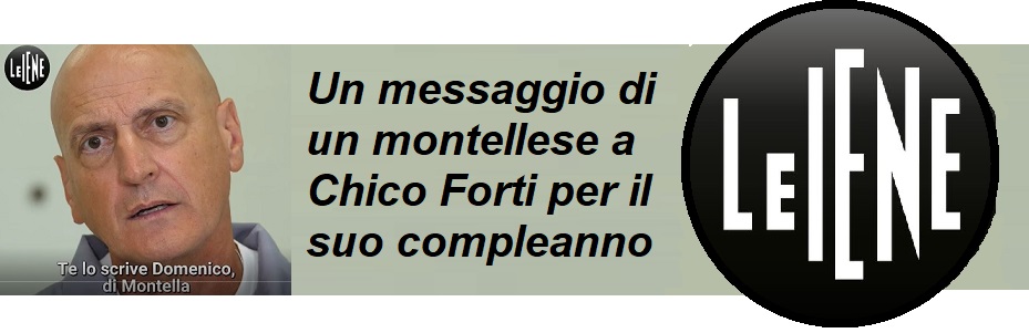 Montella Auguri a Chico