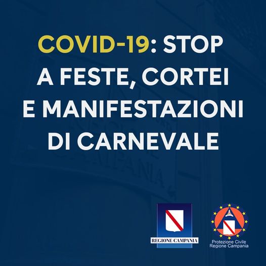 2021 02 13 covid stop carnevale