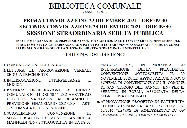 2021 12 22 Consiglio Comunale 5