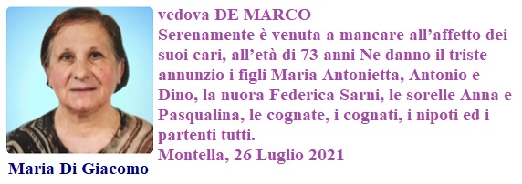 2021 07 26 Maria Di Giacomo