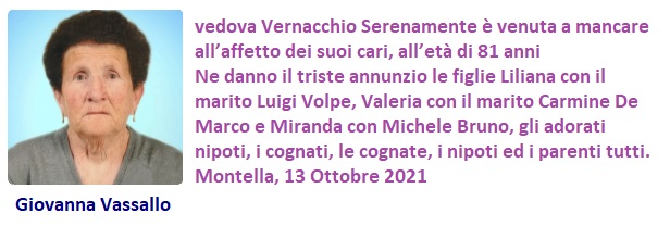 2021 10 13 Giovanna Vassallo
