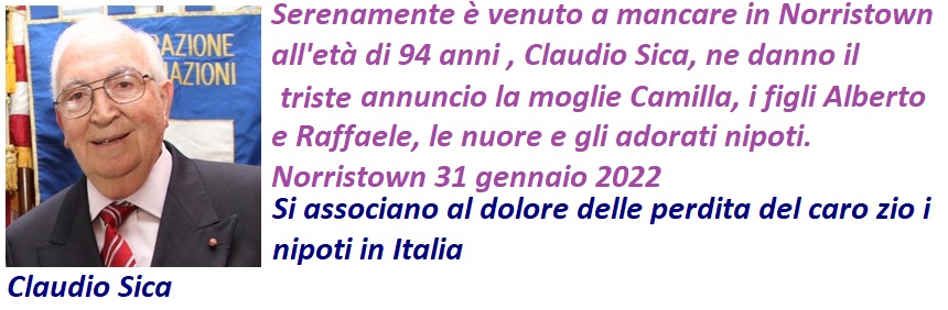 2022 01 31 Claudio Sica