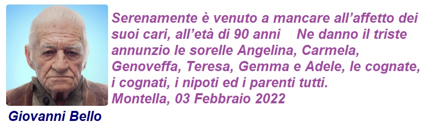 2022 02 03 Giovanni Bello