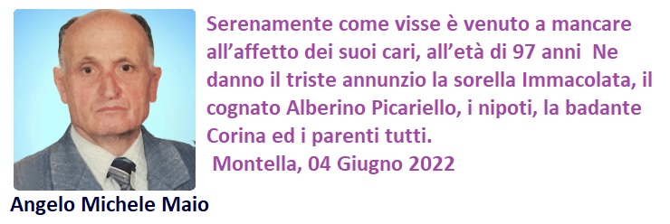 2022 06 04 Angelo Michele Maio