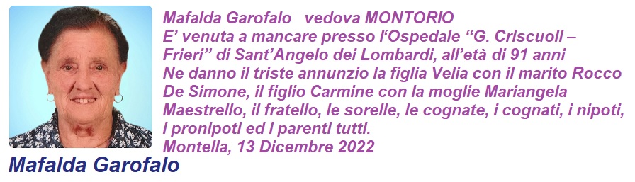 2022 12 13 Maria Garofalo