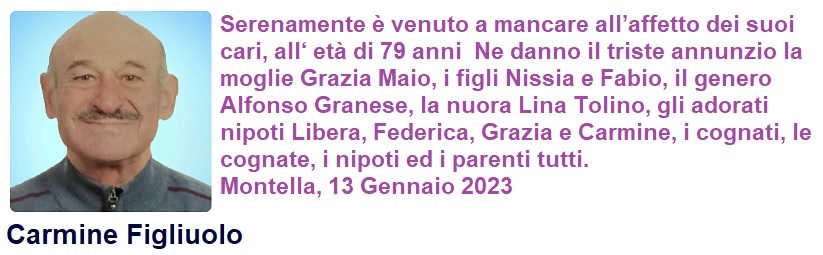 2023 01 13 Figliuolo Carmine