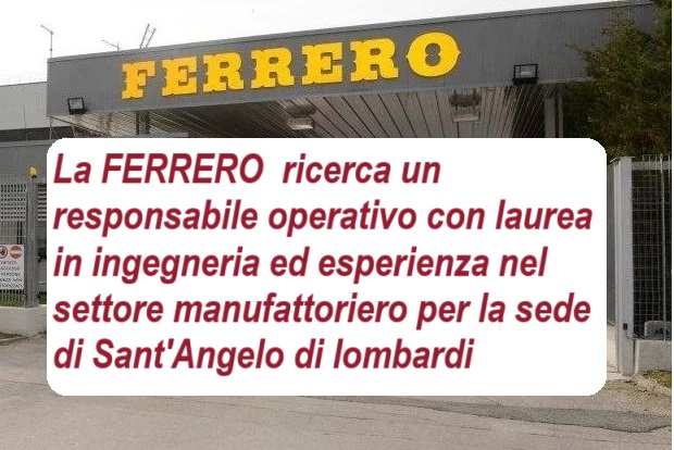 Ferrero Annuncio 2024