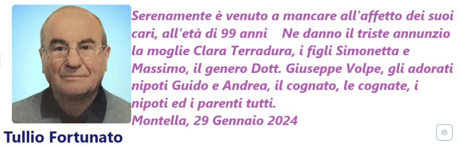 2024 01 29 Tullio Fortunato