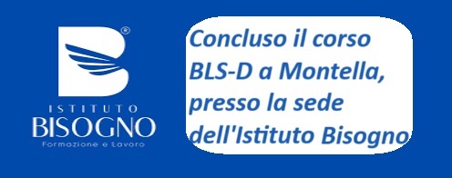 Concluso il corso BLS-D a Montella, presso la sede dell'Istituto Bisogno