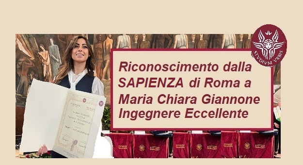 Riconoscimento a Maria Chiara Giannone