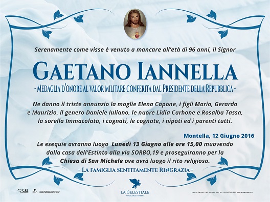 13 06 2016 IANNELLA Gaetano