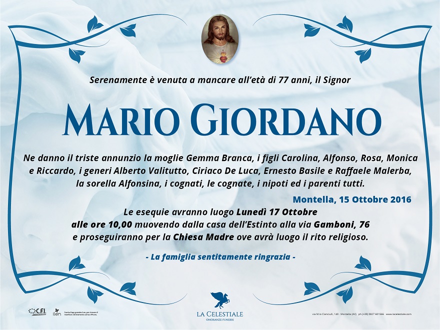 15 10 2016 Giordano Mario