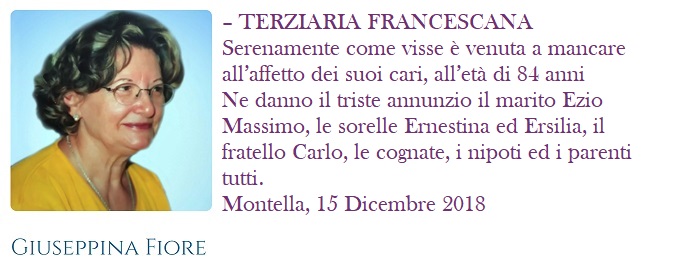 2018 12 15 Fiore Giuseppina
