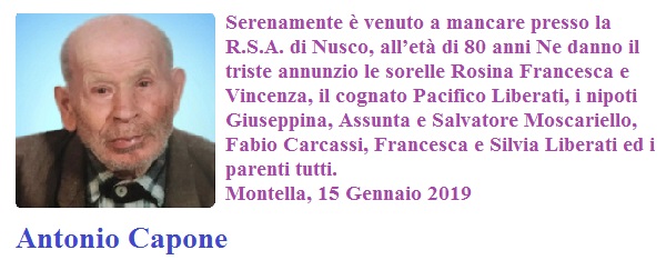2019 01 15 Antonio Capone
