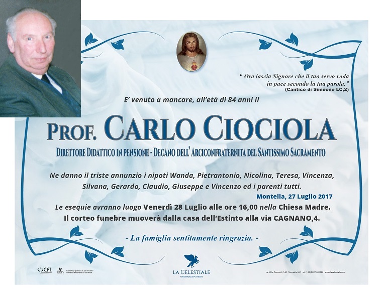 27 07 2017 CIOCIOLA CARLO