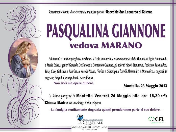 Giannone Pasqualina-23-05-13