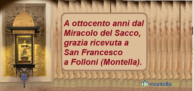 Grazia ricevuta a San Francesco a Folloni (Montella).