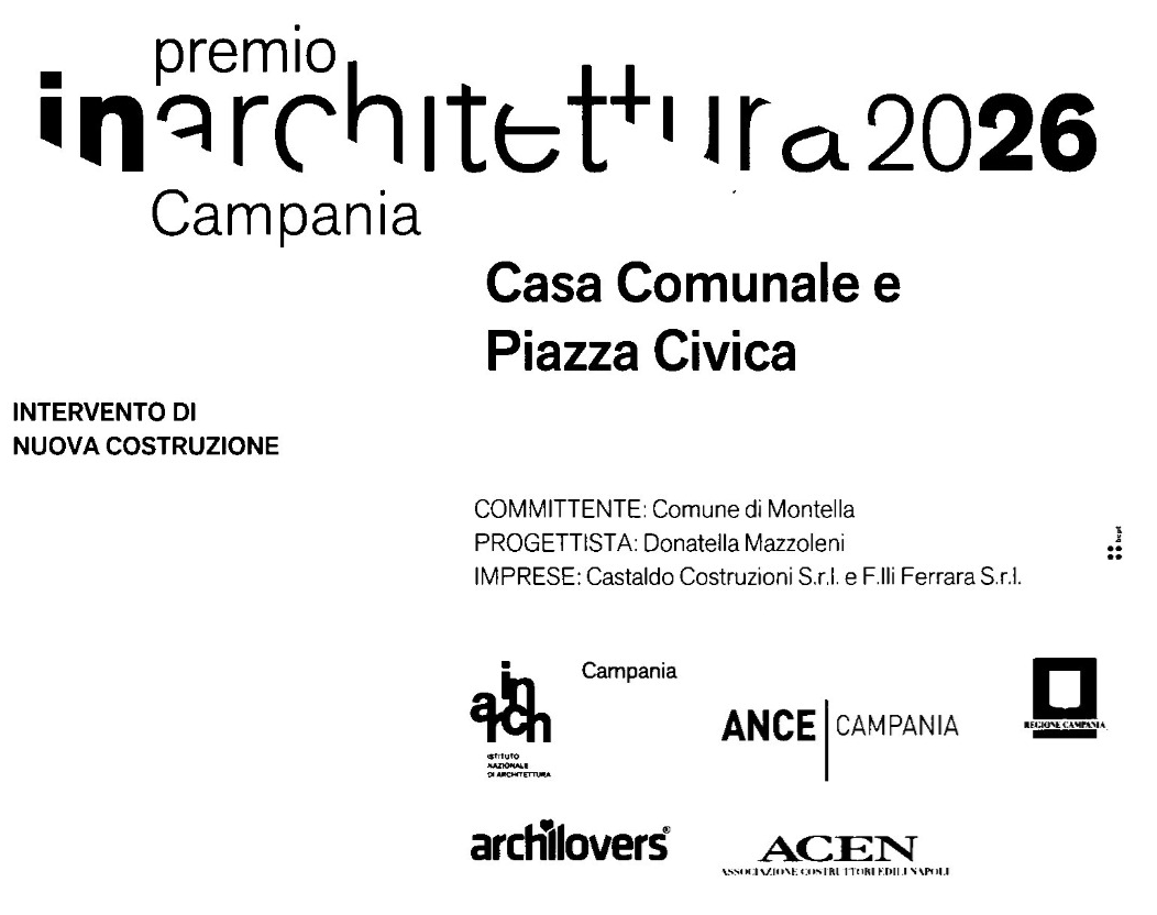 Premio inarchitettura 2026 Montella 02